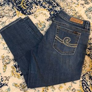 Seven7 Cropped Jeans in great condition Sz14